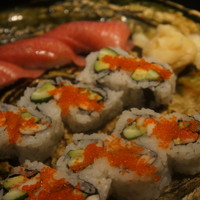 日本料理 みゆき - カリフォルニアロールと大トロ