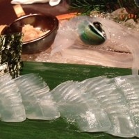 寅八商店 心斎橋店 - 泳ぎイカの造り