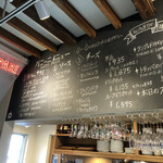 ガストロノミア冨屋 - 店内黒板メニュー
