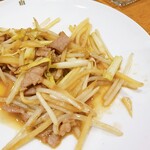 Mikunitei - 黄ニラと太モヤシの炒め物
