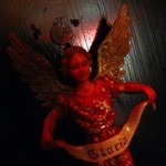 オー・シザーブル - トイレの扉に、グロリアちゃん