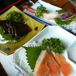 純の番屋 - 鮭児、ぶどう海老、トド