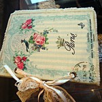 エピドルージュ - メニューブック表紙