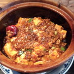 雪梅花 菜根譚 - 四川麻婆豆腐土鍋ごはん（アップ）