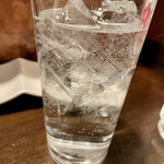 雷電 - 芋武士ソーダ割600円