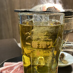 成吉思汗 大黒屋 - 緑茶割り