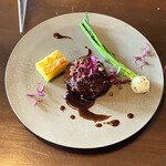 菜の詩 - フィレ肉　ぅんま〜(  ૢ⁼̴̤̆ ꇴ ⁼̴̤̆ ૢ)~ෆデミグラスソースで。ほっぺた落ちるし、おうつくしい