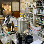 山田屋 - 歴史の逸品、ガスで熱燗にするやつ。