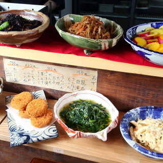 We are proud of our high value for money◎Delicious obanzai that goes well with sake!