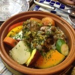 Dar Roiseau - タラと野菜のタジン