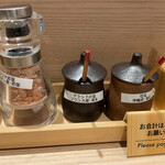 天婦羅酒菜 蒼天 - 天婦羅搭配鹽享用