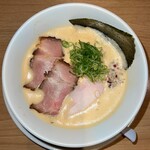 うまい麺には福来たる 西大橋店 - 辛味噌鶏白湯　900円