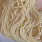 麺処 ぼたん - 麺　和風塩らーめん　2012年10月