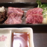 牛の四文屋 - 12/9冷製肉盛り