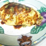 ワラジヤ - オムソバメシ 650円