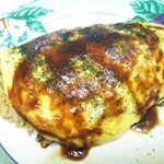 ワラジヤ - オムソバメシ 650円