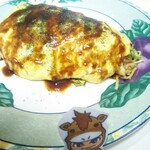 ワラジヤ - オムソバメシ 650円