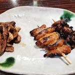 うなぎ 魚政 - 肝いろいろ