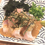 アジフライ たるたる食堂 - 胡麻あじハーフ　¥420