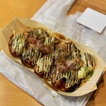 たこ焼き 竜清丸 - たこ焼き。550円