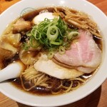 麺屋 六感堂 - 特製ワンタン麺（醤油）