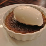 ICARO miyamoto - 【2012.12.7】ピスタチオのブリュレとリコッタチーズ