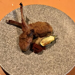 Spice&Dining KALA - スパイスを纏ったミルクフェットブュール コトレット
      　茄子のモージュとルヌミリス