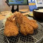 味処てっ平 - W赤海老ふらい定食