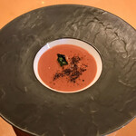 Spice&Dining KALA - ビーツとポルキリのポタージュ