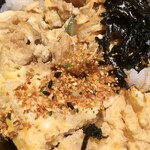 Matsunoya - 玉子丼290円七味で味変