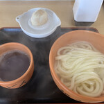 釜揚うどん一紀 - 朝メニュー釜揚げうどん　
      300円