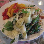 オリーブ キッチン - （グチャグチャに盛った）前菜
