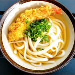 讃岐うどん がもう - かけうどん(小)+海老天