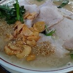 ふくちゃんラーメン - トッピングして完成！