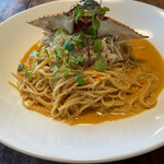 シーサイドカプリ - 渡り蟹のトマトクリームスパゲティ