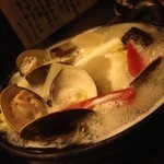 旬菜 おぐら家 - 蛤と冬野菜の小鍋1