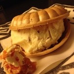 旬菜 おぐら家 - もなかアイス