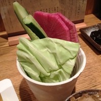 串揚げ大ひら  神楽坂 - 野菜スティック