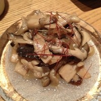 串揚げ大ひら  神楽坂 - キノコのマリネ