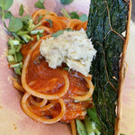 オステリア セーザモ - 鱈のソースもすばらしい