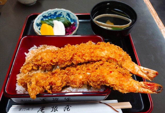 Soba tempura tôm lớn