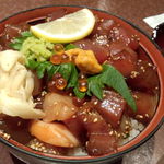 魚河岸の居酒屋　えびす大黒 - づけ丼（アップ）