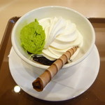 サンマルクカフェ - 自家製エスプレッソゼリー抹茶アイス添え