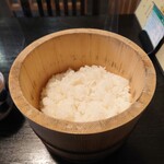 お料理ひろせ - ふっくらもちもちの美味しい炊きあがり。