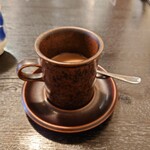 お料理ひろせ - 食後スグニ出してくれる、ランチサービスのコーヒー。