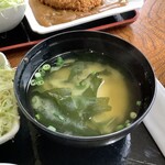 Ooishi - 定食の味噌汁
