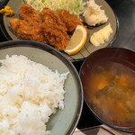 Terauchi - カキフライ定食1,100円