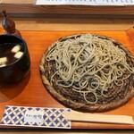 蕎麦処 樹樹 - 鴨せいろ・大盛り。1200+250円