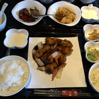 御膳房 銀座店 - 御膳坊黒酢酢豚セット 1,100円