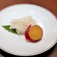 中国料理 桃李 - 白菜の甘酢漬け